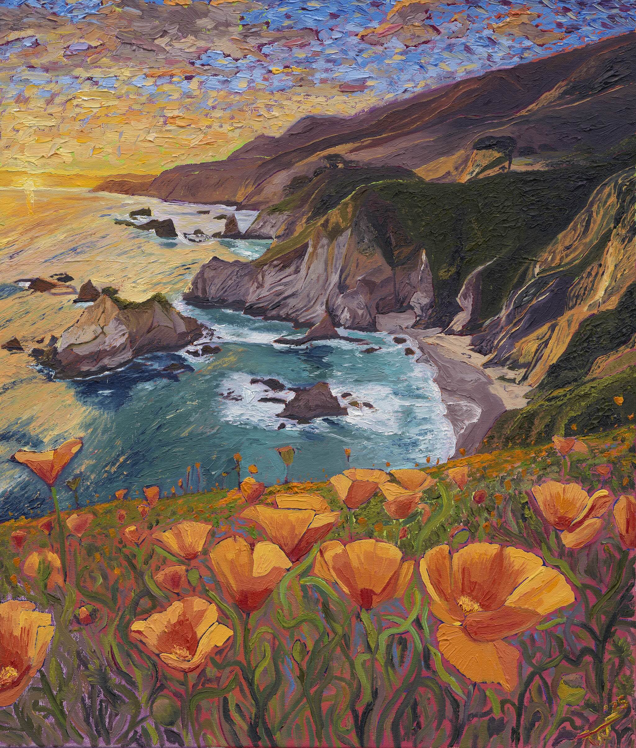 Coastal Cliffs Original – Brittany Was Gallery